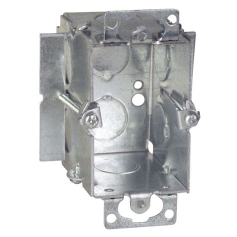 old work steel electrical switch box support|existing construction electrical box.